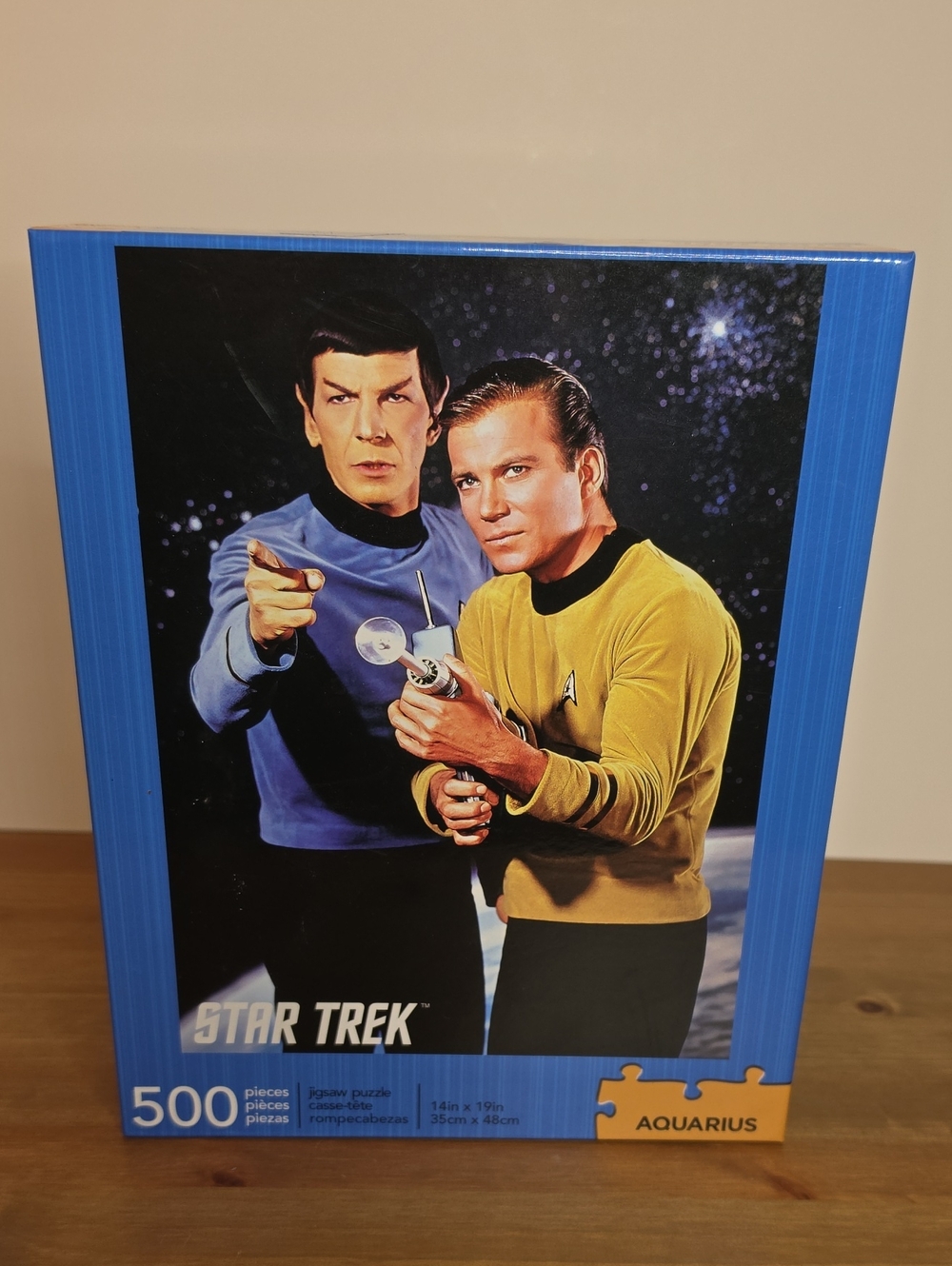 Star Trek 500-Piece Puzzle featuring Spock & Kirk